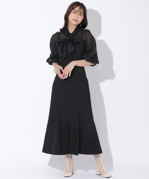 AND COUTURE（アンドクチュール）の「【7分袖】シアープルオーバー