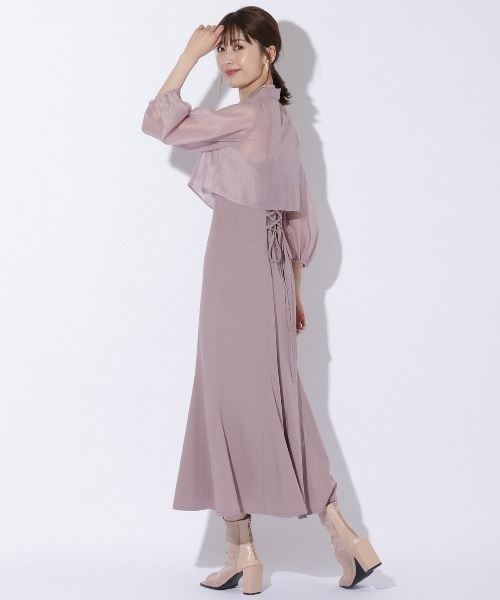 AND COUTURE（アンドクチュール）の「【7分袖】シアープルオーバー