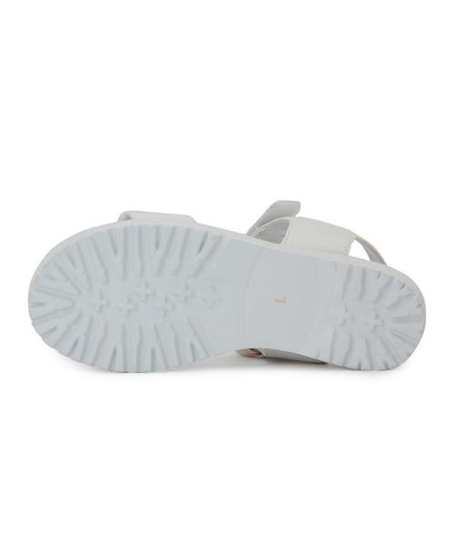 BEAUTY&YOUTH UNITED ARROWS(ビューティーアンドユースユナイテッドアローズ)の「BYMC 2ベルトサンダル◆(サンダル・レディース・ブラック/ホワイト・LARGE/MEDIUM/SMALL)」の5枚目の写真