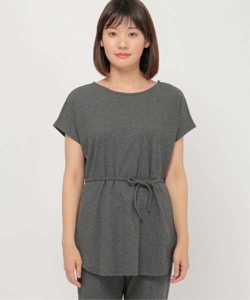 ikka（イッカ）の「テレコノースリーブプルオーバー（Tシャツ/カットソー・レディース・チャコールグレー/ブラウン系その他・L/M）」の13枚目の写真