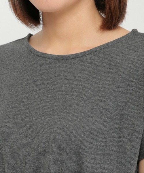 ikka（イッカ）の「テレコノースリーブプルオーバー（Tシャツ/カットソー・レディース・チャコールグレー/ブラウン系その他・L/M）」の16枚目の写真
