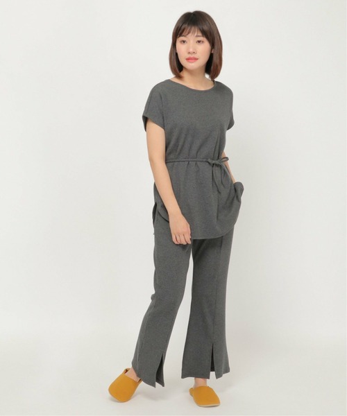 ikka（イッカ）の「テレコノースリーブプルオーバー（Tシャツ/カットソー・レディース・チャコールグレー/ブラウン系その他・L/M）」の8枚目の写真