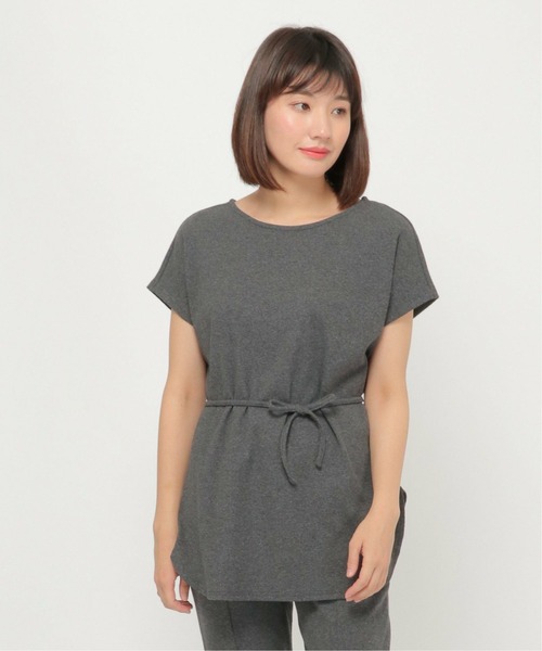 ikka（イッカ）の「テレコノースリーブプルオーバー（Tシャツ/カットソー・レディース・チャコールグレー/ブラウン系その他・L/M）」の22枚目の写真