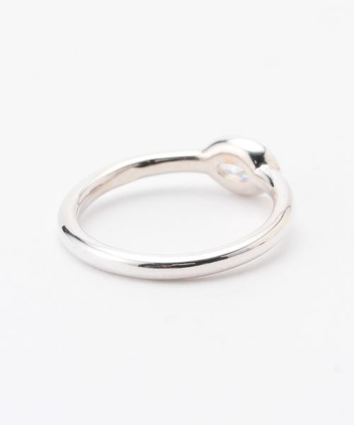 BEAMS BOY（ビームスボーイ）の「BEAMS BOY / シルバー ストーン リング（リング・レディース・ミント/パープル/ホワイト/ライトブラウン・3号/5号）」の12枚目の写真