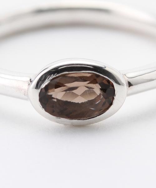 BEAMS BOY（ビームスボーイ）の「BEAMS BOY / シルバー ストーン リング（リング・レディース・ミント/パープル/ホワイト/ライトブラウン・3号/5号）」の13枚目の写真