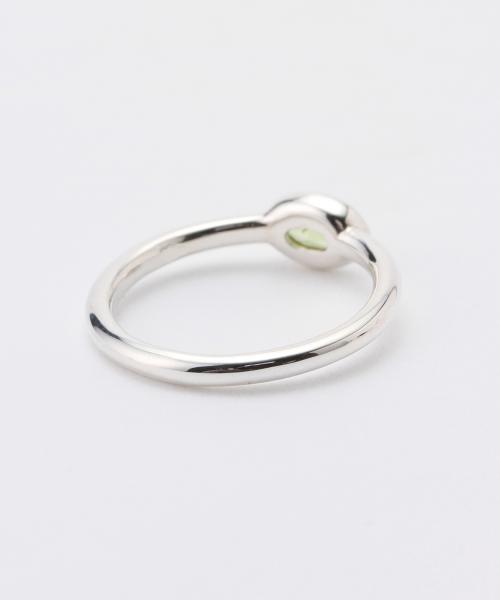 BEAMS BOY（ビームスボーイ）の「BEAMS BOY / シルバー ストーン リング（リング・レディース・ミント/パープル/ホワイト/ライトブラウン・3号/5号）」の16枚目の写真