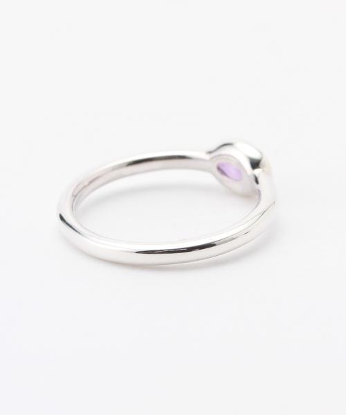 BEAMS BOY（ビームスボーイ）の「BEAMS BOY / シルバー ストーン リング（リング・レディース・ミント/パープル/ホワイト/ライトブラウン・3号/5号）」の11枚目の写真