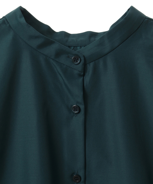 Tiara（ティアラ）の「ギャザースリーブ2WAYブラウス（シャツ/ブラウス・レディース・プラム/グリーン/ブラック・FREE）」の18枚目の写真