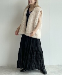 w closet | バックリボンカシュクールワンピース(ワンピース)