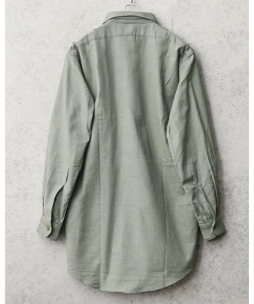 MILITARY(ミリタリー)の「実物 新品 デッドストック チェコ軍 1960’s プルオーバー グランパシャツ(シャツ/ブラウス・メンズ・グリーン系その他・40/41/43/37/38/39/44)」の7枚目の写真