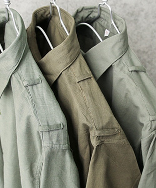 MILITARY(ミリタリー)の「実物 新品 デッドストック チェコ軍 1960’s プルオーバー グランパシャツ(シャツ/ブラウス・メンズ・グリーン系その他・40/41/43/37/38/39/44)」の6枚目の写真