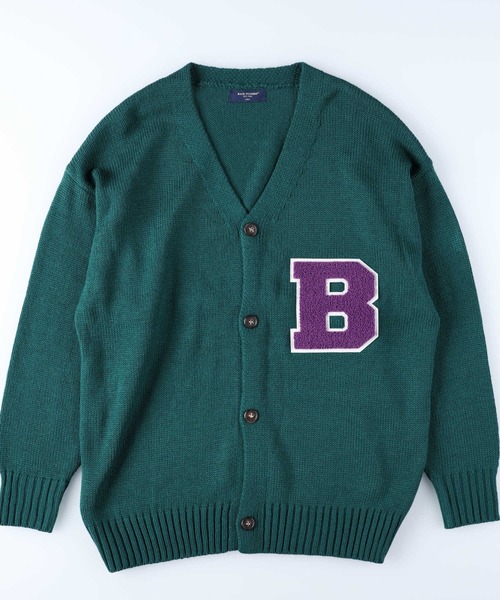 BACK NUMBER(バックナンバー)の「【BACK NUMBER】レタードカーディガン(カーディガン/ボレロ・メンズ・グリーン/オレンジ・M/L/XL)」の7枚目の写真
