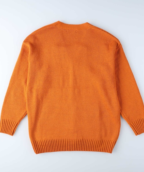 BACK NUMBER(バックナンバー)の「【BACK NUMBER】レタードカーディガン(カーディガン/ボレロ・メンズ・グリーン/オレンジ・M/L/XL)」の9枚目の写真