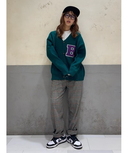 BACK NUMBER(バックナンバー)の「【BACK NUMBER】レタードカーディガン(カーディガン/ボレロ・メンズ・グリーン/オレンジ・M/L/XL)」の19枚目の写真