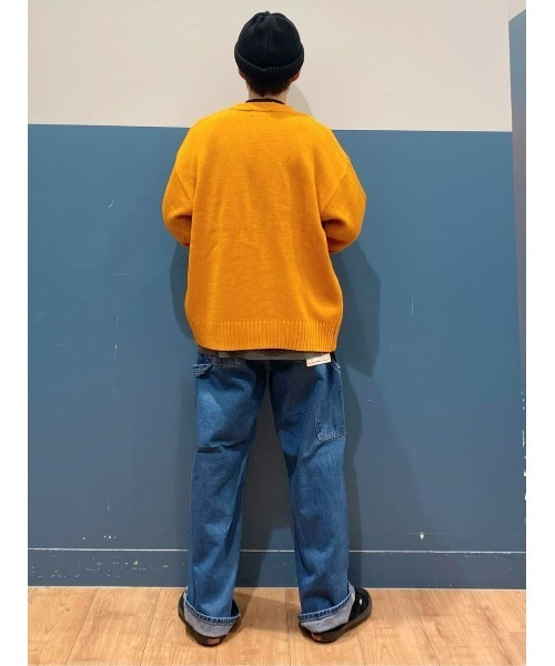 BACK NUMBER(バックナンバー)の「【BACK NUMBER】レタードカーディガン(カーディガン/ボレロ・メンズ・グリーン/オレンジ・M/L/XL)」の22枚目の写真