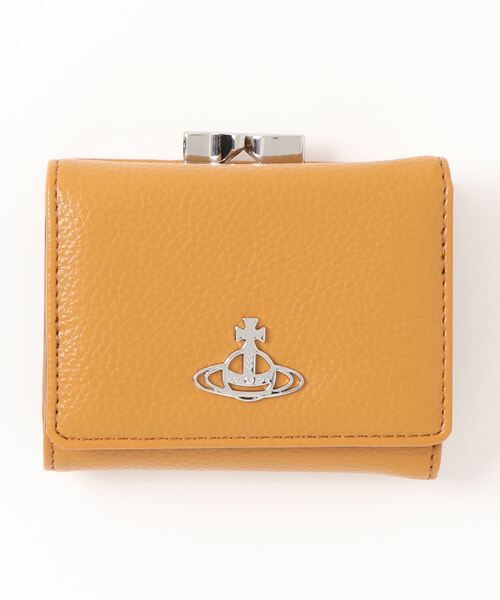 Vivienne Westwood(ヴィヴィアンウエストウッド)の「51010018-S000D-PFSMALL FRAME WALLET(財布・レディース・イエロー/ブラック/グリーン・FREE)」の3枚目の写真