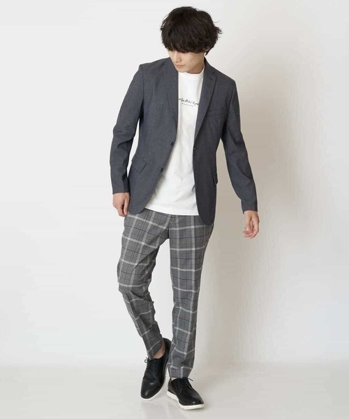 a.v.v(アーヴェヴェ)の「【S-XXL】ミニロゴセミワイドシルエットカットソー(Tシャツ/カットソー・メンズ・グリーン/ホワイト/ライトブルー・46/50/48/52/44)」の6枚目の写真