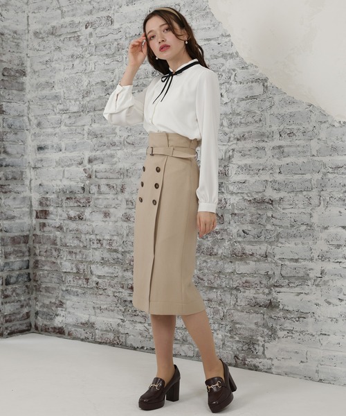 ASTORIA ODIER（アストリアオディール）の「ビット付き厚底パンプス（パンプス・レディース・ブラック/ブラウン・LARGE/MEDIUM/SMALL）」の9枚目の写真