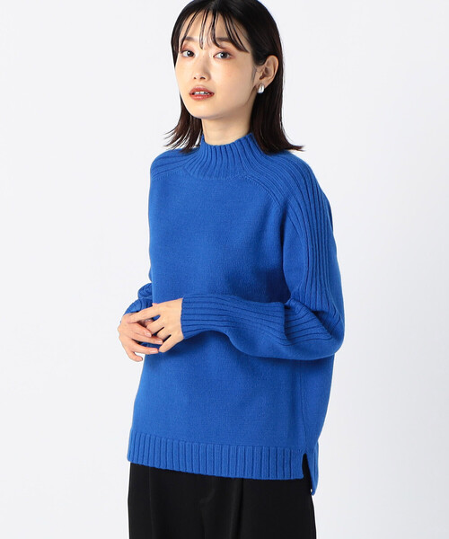COMME CA ISM（コムサイズム）の「ハイネックニット（ニット/セーター・レディース・イエロー×グリーン/ブルー/ベージュ/ブラウン/グレー/キャメル/レンガ/ブラック・MEDIUM/LARGE）」の22枚目の写真