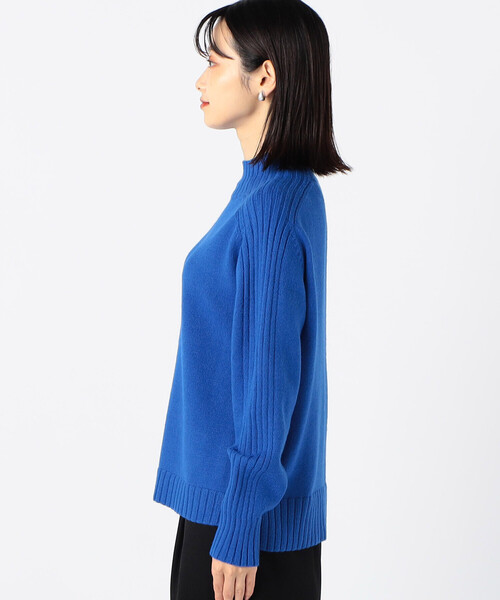 COMME CA ISM（コムサイズム）の「ハイネックニット（ニット/セーター・レディース・イエロー×グリーン/ブルー/ベージュ/ブラウン/グレー/キャメル/レンガ/ブラック・MEDIUM/LARGE）」の20枚目の写真