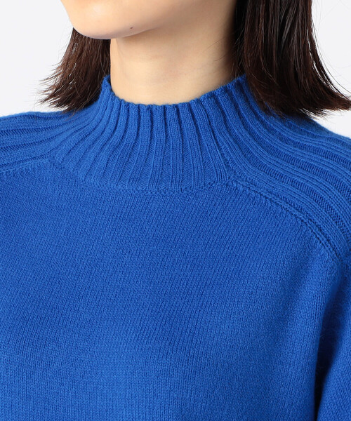 COMME CA ISM（コムサイズム）の「ハイネックニット（ニット/セーター・レディース・イエロー×グリーン/ブルー/ベージュ/ブラウン/グレー/キャメル/レンガ/ブラック・MEDIUM/LARGE）」の18枚目の写真
