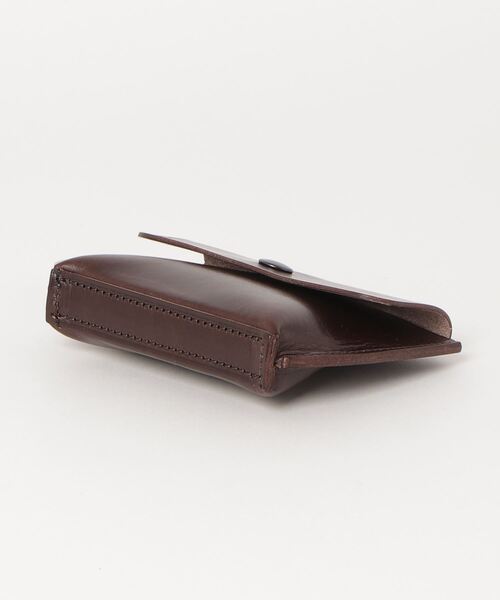 MHL.（エムエイチエル）の「SOLID LEATHER（コインケース・レディース・ブラック/ブラウン・FREE）」の4枚目の写真