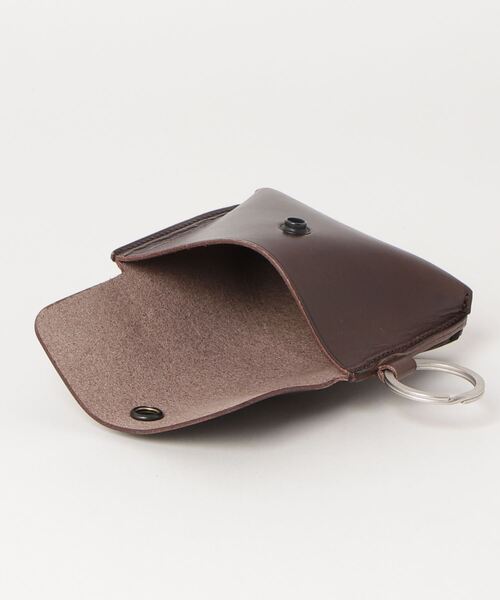 MHL.（エムエイチエル）の「SOLID LEATHER（コインケース・レディース・ブラック/ブラウン・FREE）」の5枚目の写真