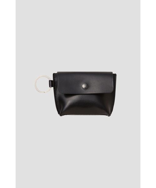 MHL.（エムエイチエル）の「SOLID LEATHER（コインケース・レディース・ブラック/ブラウン・FREE）」の2枚目の写真