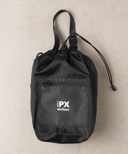 WILD THINGS(ワイルドシングス)の「《THE PX by WILDTHINGS》CONVENIENCE BAG(ハンドバッグ・レディース・ブラック/ネイビー/グレー・FREE)」の16枚目の写真