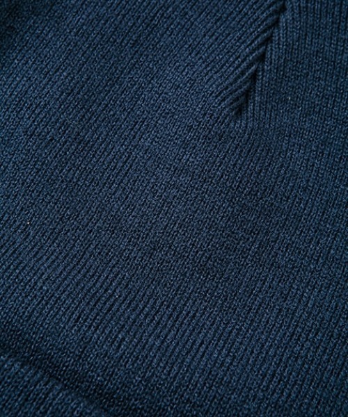 CHUMS（チャムス）の「【CHUMS】Knit Cap（ニットキャップ/ビーニー・メンズ・ブラック/ヘザーグレー/ネイビー・FREE）」の7枚目の写真