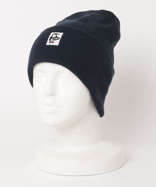 CHUMS（チャムス）の「【CHUMS】Knit Cap（ニットキャップ/ビーニー・メンズ・ブラック/ヘザーグレー/ネイビー・FREE）」の10枚目の写真