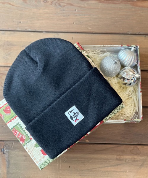 CHUMS（チャムス）の「【CHUMS】Knit Cap（ニットキャップ/ビーニー・メンズ・ブラック/ヘザーグレー/ネイビー・FREE）」の15枚目の写真