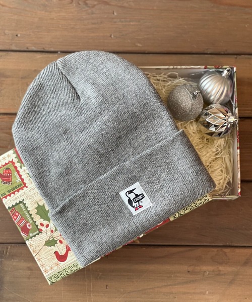 CHUMS（チャムス）の「【CHUMS】Knit Cap（ニットキャップ/ビーニー・メンズ・ブラック/ヘザーグレー/ネイビー・FREE）」の16枚目の写真