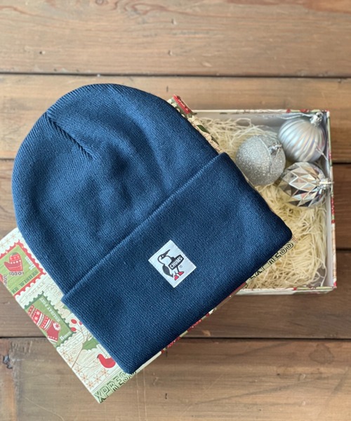 CHUMS（チャムス）の「【CHUMS】Knit Cap（ニットキャップ/ビーニー・メンズ・ブラック/ヘザーグレー/ネイビー・FREE）」の17枚目の写真