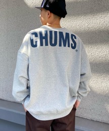 CHUMS/チャムス オーバーサイズ バックプリントトレーナー/ビッグロゴ 裏起毛 クルーネックスウェット/Oversized Big CHUMS Crew Top  CH00-1361