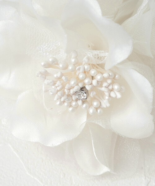 SHOO・LA・RUE（シューラルー）の「◆【入卒/セレモニー】ゴージャスブレスコサージュ（ブローチ/コサージュ・レディース・ライトベージュ/オフホワイト/ピンク系/ネイビー・00）」の7枚目の写真