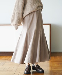 mysty woman | 無地/花柄フレアスカート 167440(スカート)