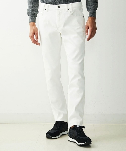 MICHEL KLEIN HOMME (ミッシェルクランオム)の「ホワイトデニム(デニムパンツ・メンズ・ホワイト・MEDIUM/X-LARGE/LARGE)」の2枚目の写真