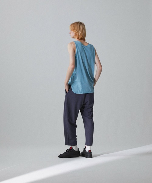 Iroquois（イロコイ）の「LAYERED LONG T/T（タンクトップ・メンズ・ブラック/オフホワイト/サックスブルー/イエロー/ワインレッド/ラベンダー・1/2/3）」の21枚目の写真