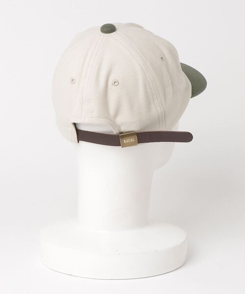 RACAL（ラカル）の「Clover "RR" B.B Cap / クローバー"RR" ベースボールキャップ（キャップ・メンズ・ネイビー/テラコッタ/オリーブ系/ブラウン系その他/ブラック・FREE）」の9枚目の写真