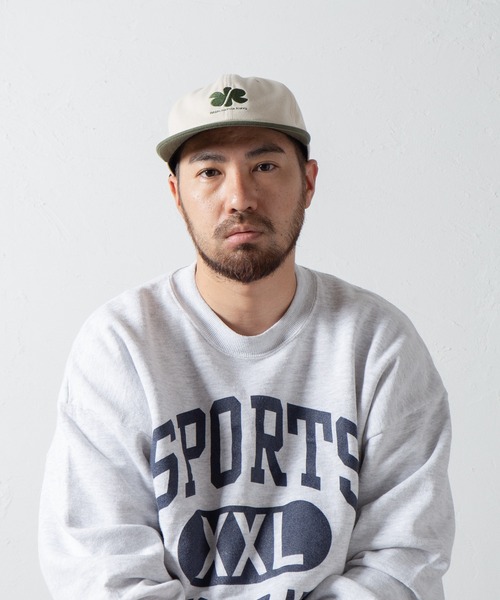RACAL（ラカル）の「Clover "RR" B.B Cap / クローバー"RR" ベースボールキャップ（キャップ・メンズ・ネイビー/テラコッタ/オリーブ系/ブラウン系その他/ブラック・FREE）」の4枚目の写真