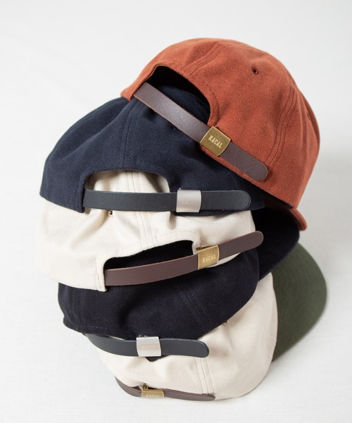 RACAL（ラカル）の「Clover "RR" B.B Cap / クローバー"RR" ベースボールキャップ（キャップ・メンズ・ネイビー/テラコッタ/オリーブ系/ブラウン系その他/ブラック・FREE）」の10枚目の写真