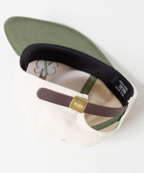 RACAL（ラカル）の「Clover "RR" B.B Cap / クローバー"RR" ベースボールキャップ（キャップ・メンズ・ネイビー/テラコッタ/オリーブ系/ブラウン系その他/ブラック・FREE）」の22枚目の写真