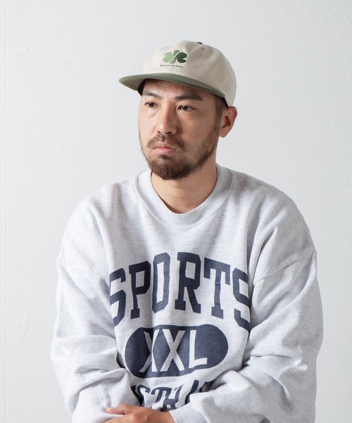 RACAL（ラカル）の「Clover "RR" B.B Cap / クローバー"RR" ベースボールキャップ（キャップ・メンズ・ネイビー/テラコッタ/オリーブ系/ブラウン系その他/ブラック・FREE）」の12枚目の写真