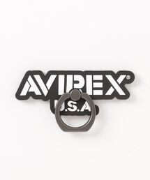 AVIREX（アヴィレックス）の「【直営店限定】BUNKER RING "AVIREX" / バンカー リング / スマホリング / アヴィレックス（スマホグッズ・メンズ）」