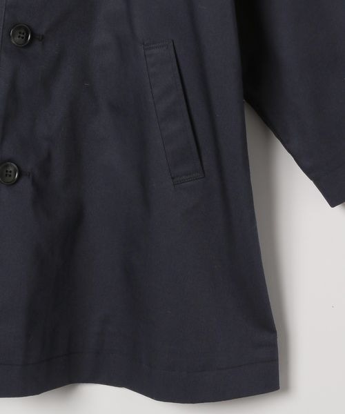 LOWRYS FARM（ローリーズファーム）の「カルステンカラーコート　171856（ステンカラーコート・キッズ・ネイビー/ベージュ・130/140/150/120）」の9枚目の写真