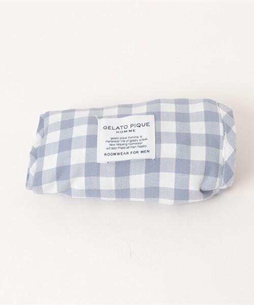 【新品】gelato pique ロブション　ギンガムチェック柄　ブランケット gelato pique（ジェラートピケ）の「【HOMME】 ギンガムチェック