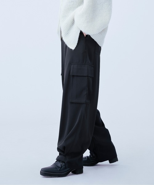 Ellno Loset（エルノロゼット）の「2wayカーゴパンツ（カーゴパンツ・メンズ・ブラック/チャコールグレー・SMALL/MEDIUM/LARGE）」の21枚目の写真