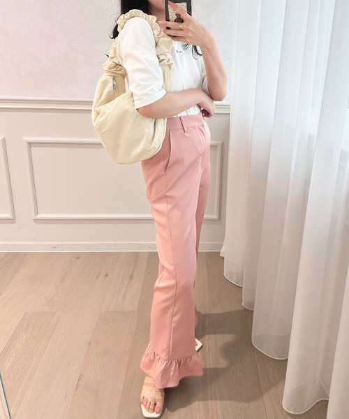 apres jour(アプレジュール)の「【apres jour×ARIAZ】ギャザーショルダーバッグ(ショルダーバッグ・レディース・アイボリー/ブラック・フリー)」の14枚目の写真