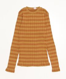【YOUNG & OLSEN The DRYGOODS STORE】/ BROAD RIB CREW NECK LS